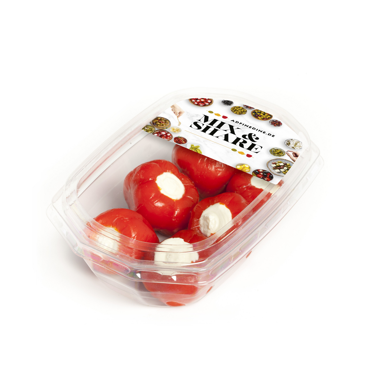 AD FINE DINE Čerešňové papriky plnené syrom chlad. 140 g