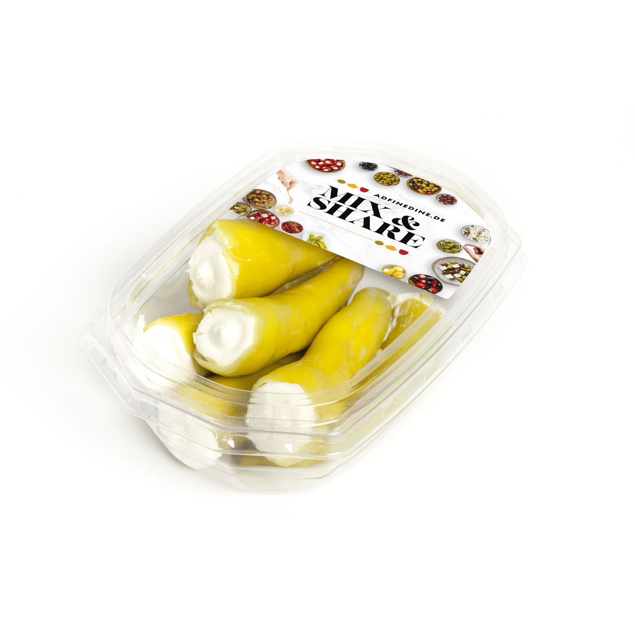 AD FINE DINE Feferóny plnené syrom chlad. 140 g