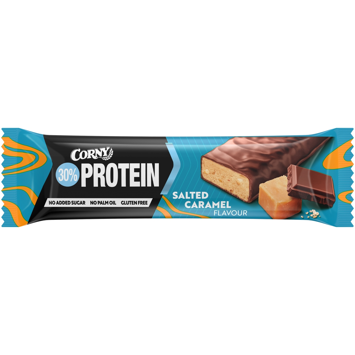 CORNY PROTEIN 30% Tyčinka slaný karamel 50 g