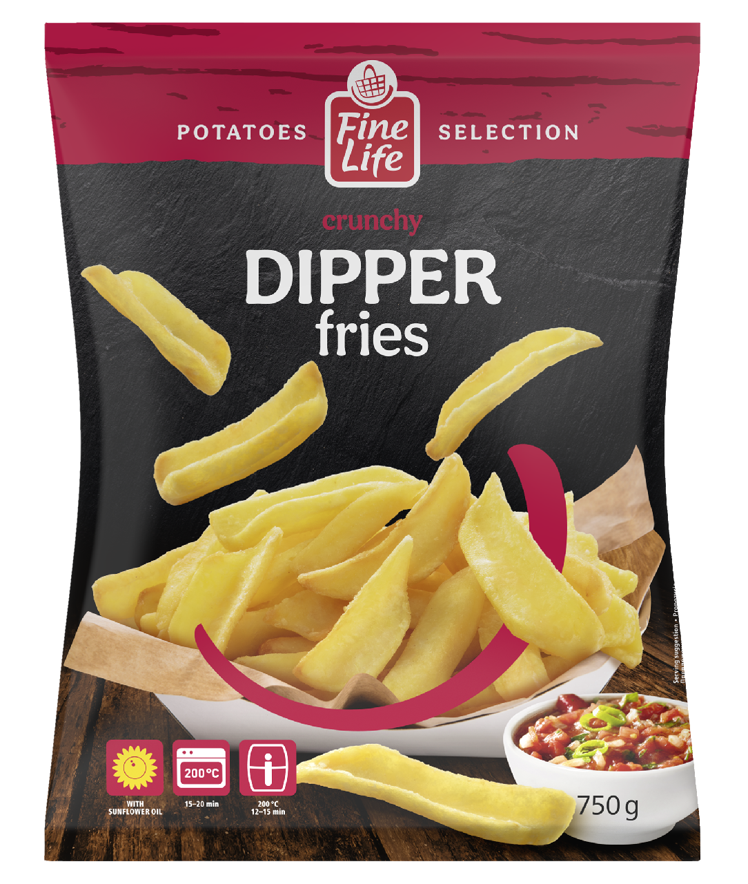 Fine Life Dipper mraz. 750 g