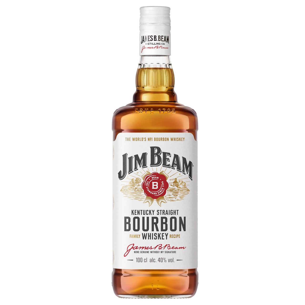 JIM BEAM White 40% 1 l