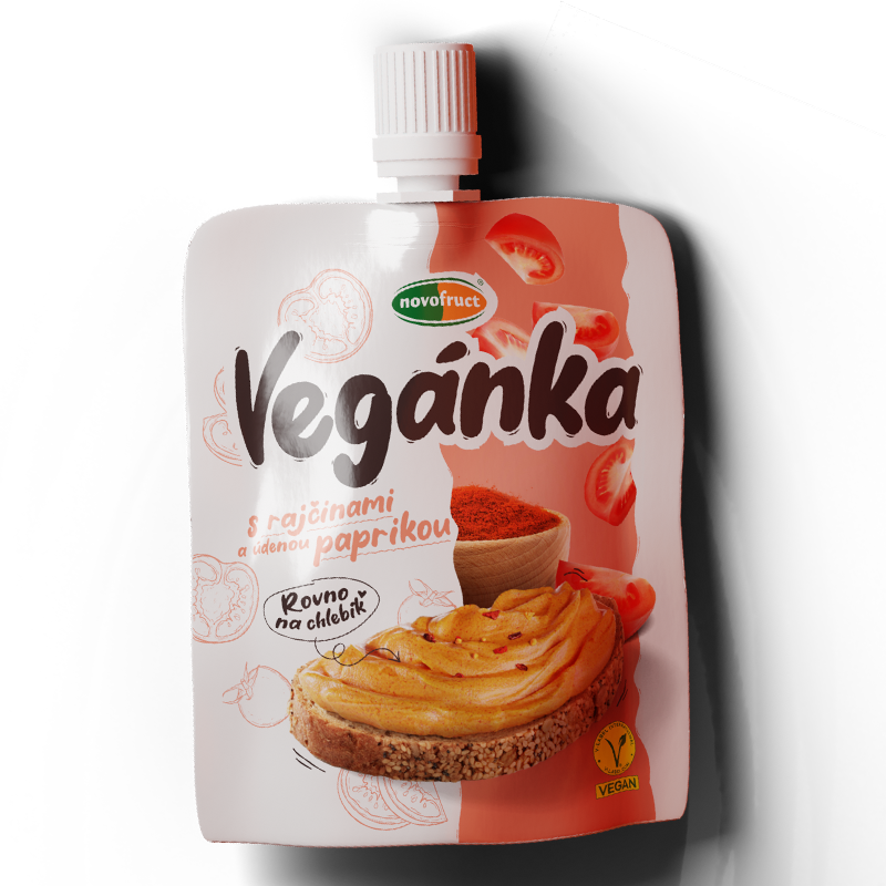 novofruct Vegánka papriková 90 g