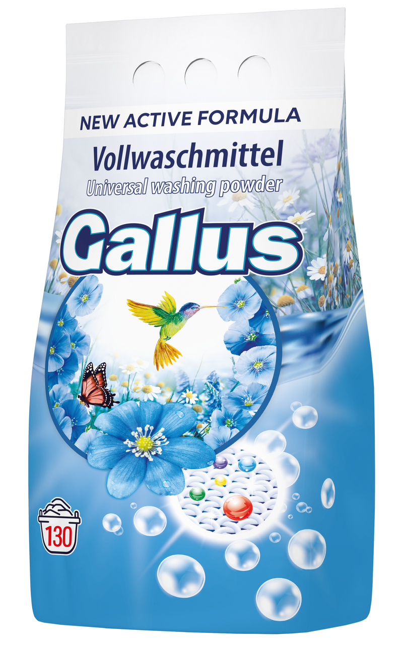 Gallus Universal prací prášok (130 praní) 8,45 kg