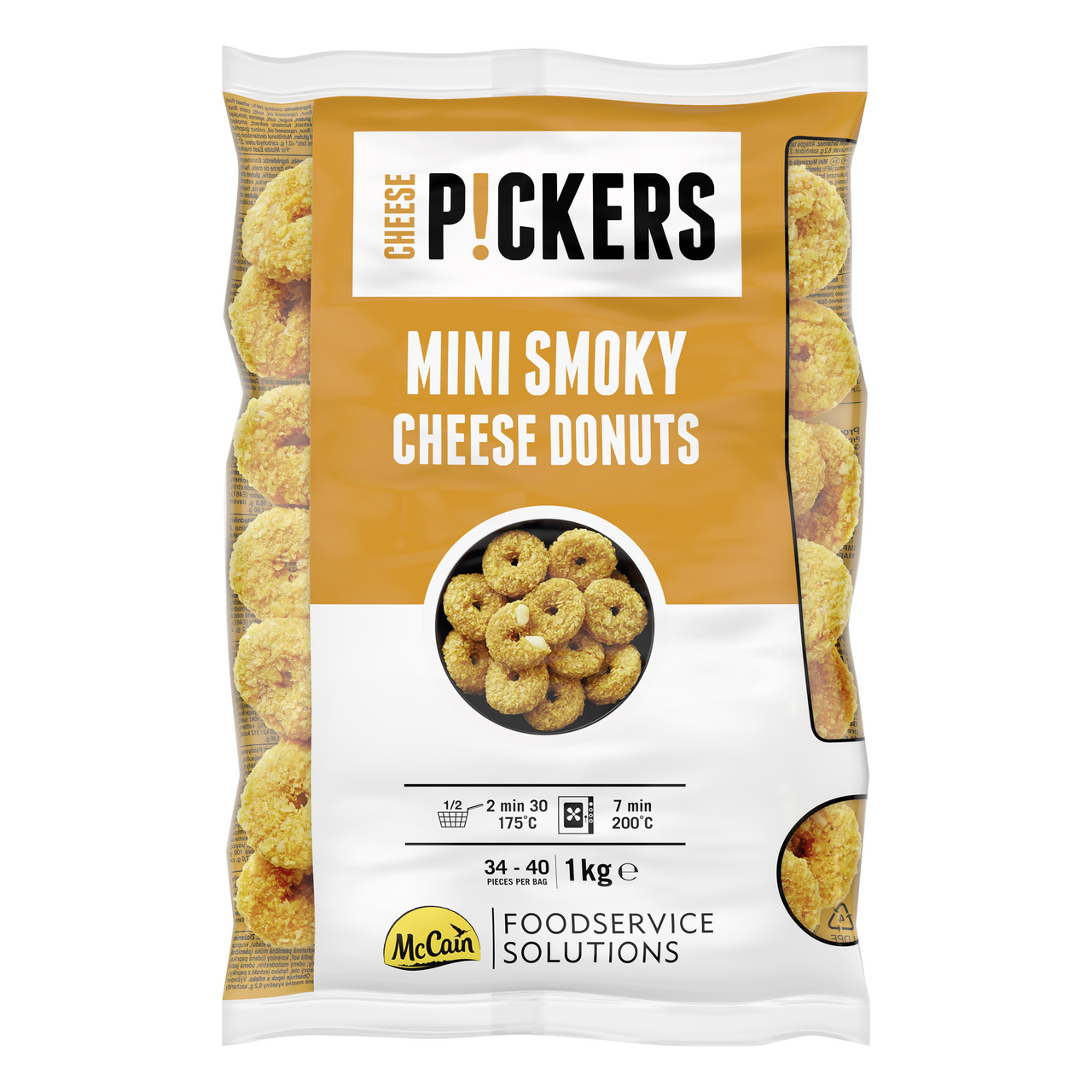 McCain Mini Smoky Cheese Donuts mraz. 1 kg