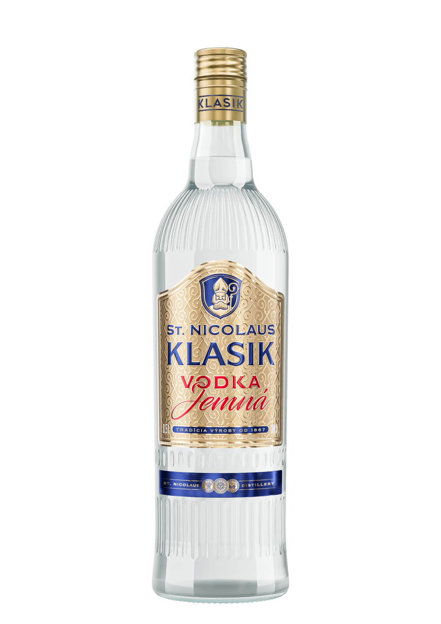 KLASIK Vodka jemná 38% 500 ml