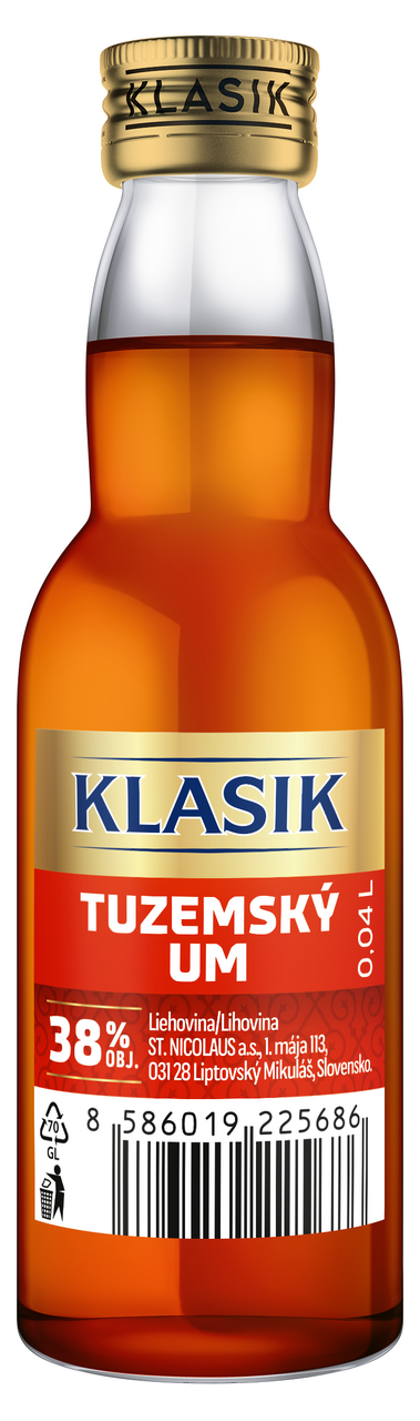 KLASIK Tuzemský Um 38% 40 ml (min. obj. 24 ks)