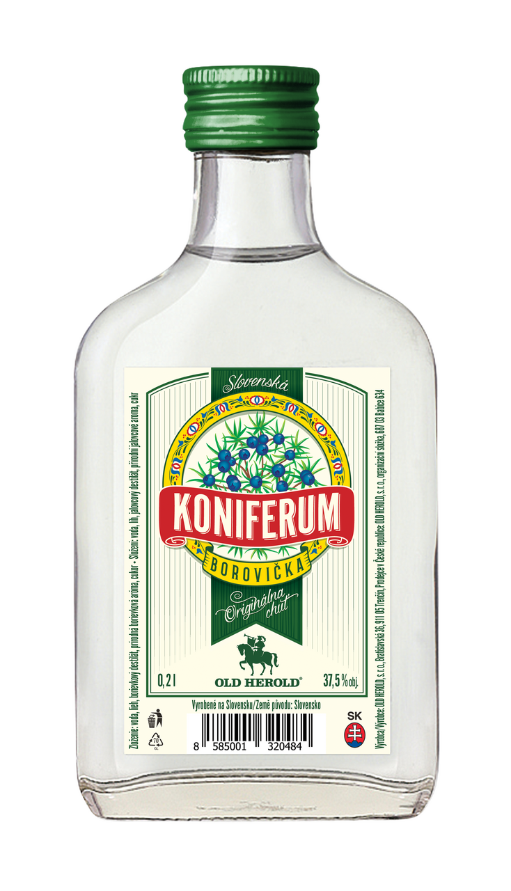 KONIFERUM Borovička 37,5% 200 ml (min. obj. 16 ks)