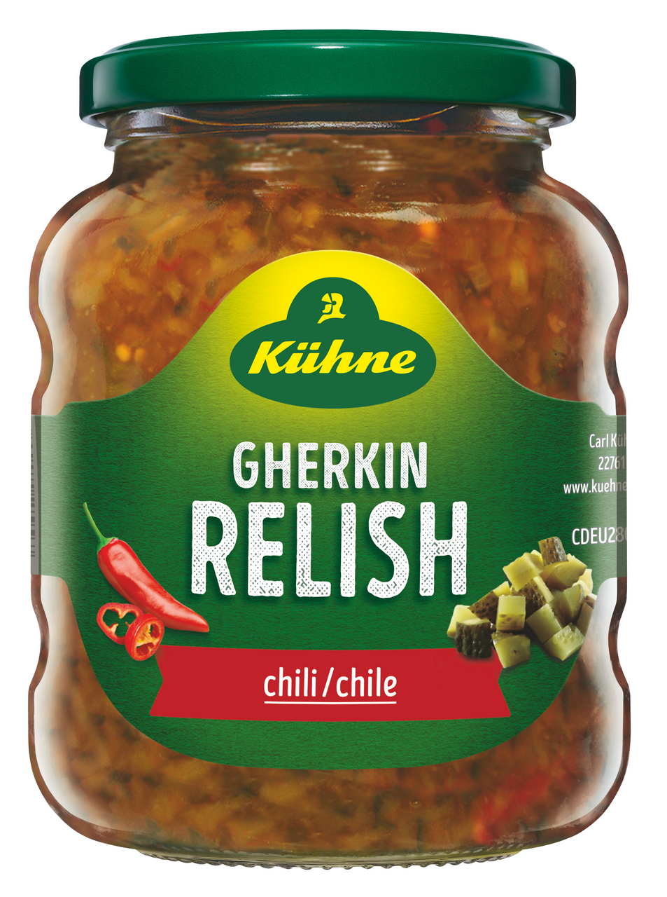 Kühne Gherkin Relish chili omáčka 370 ml