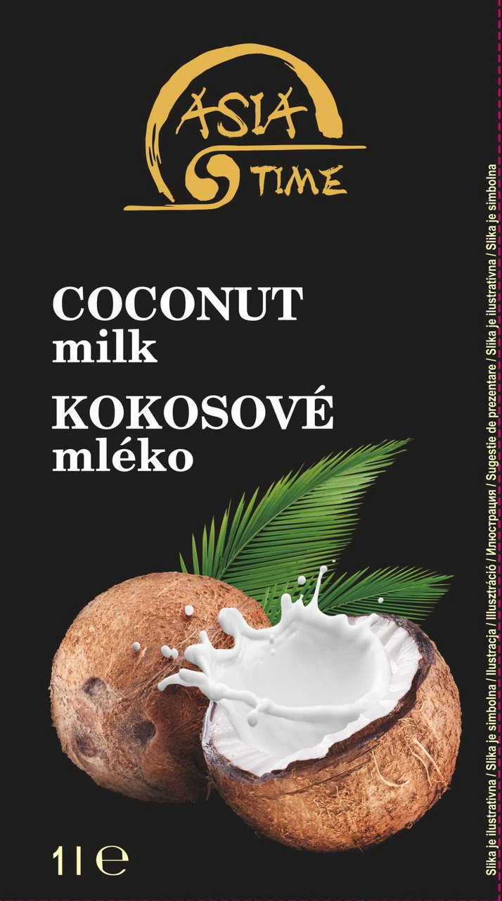 ASIA TIME Kokosové mlieko 1 l