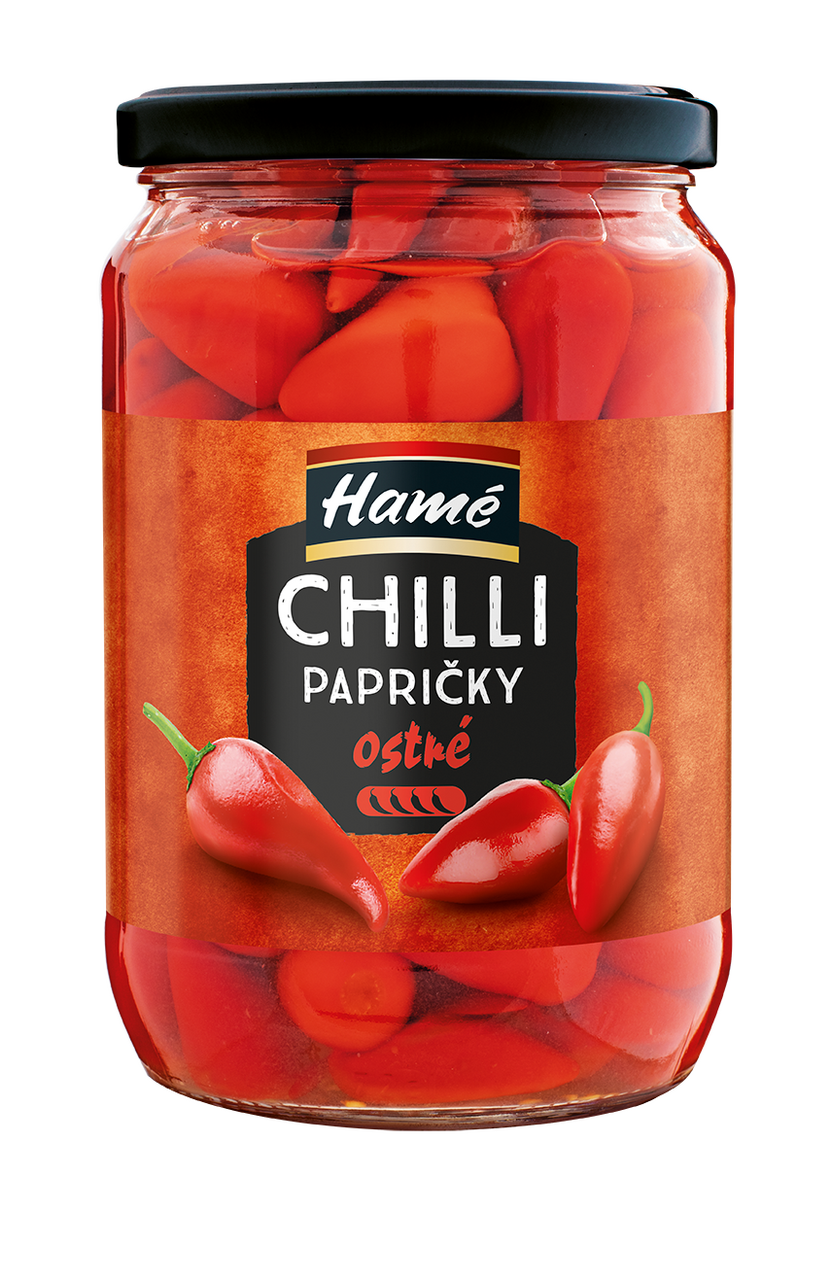 Hamé Chilli papričky 720 g