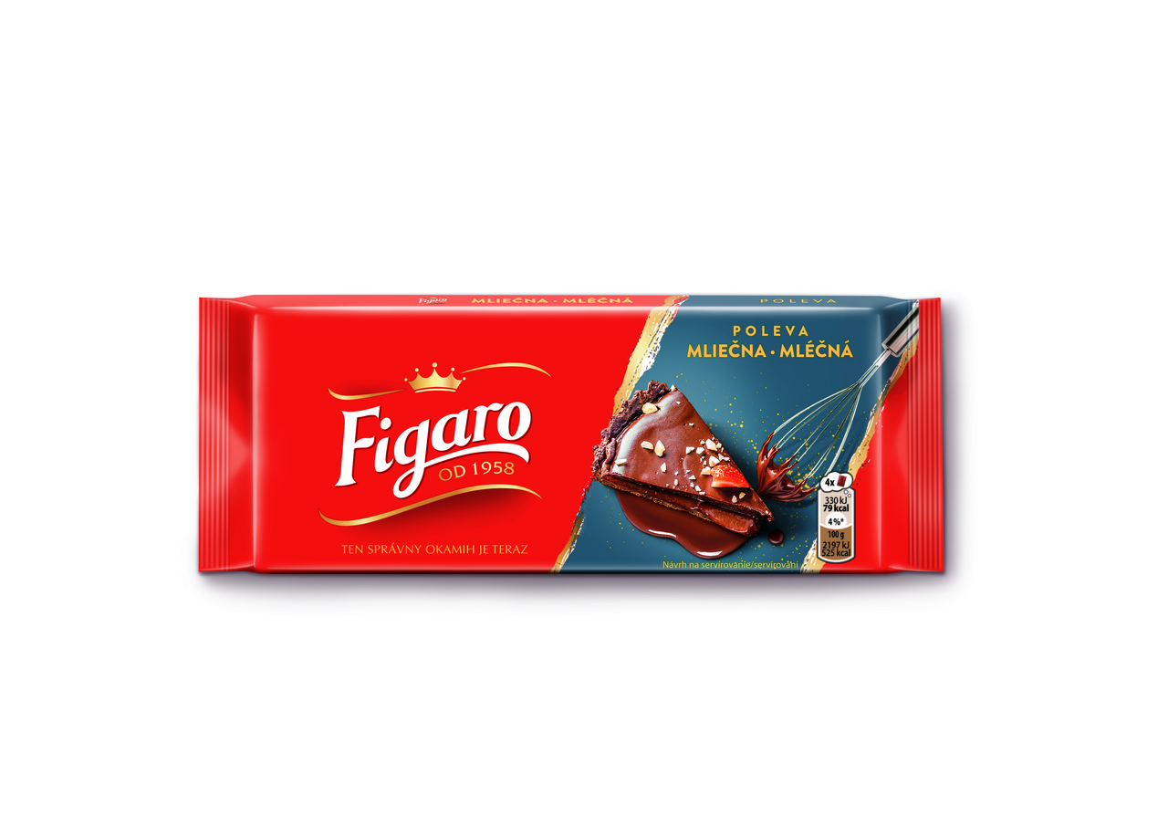 Figaro Poleva mliečna 24 x 90 g