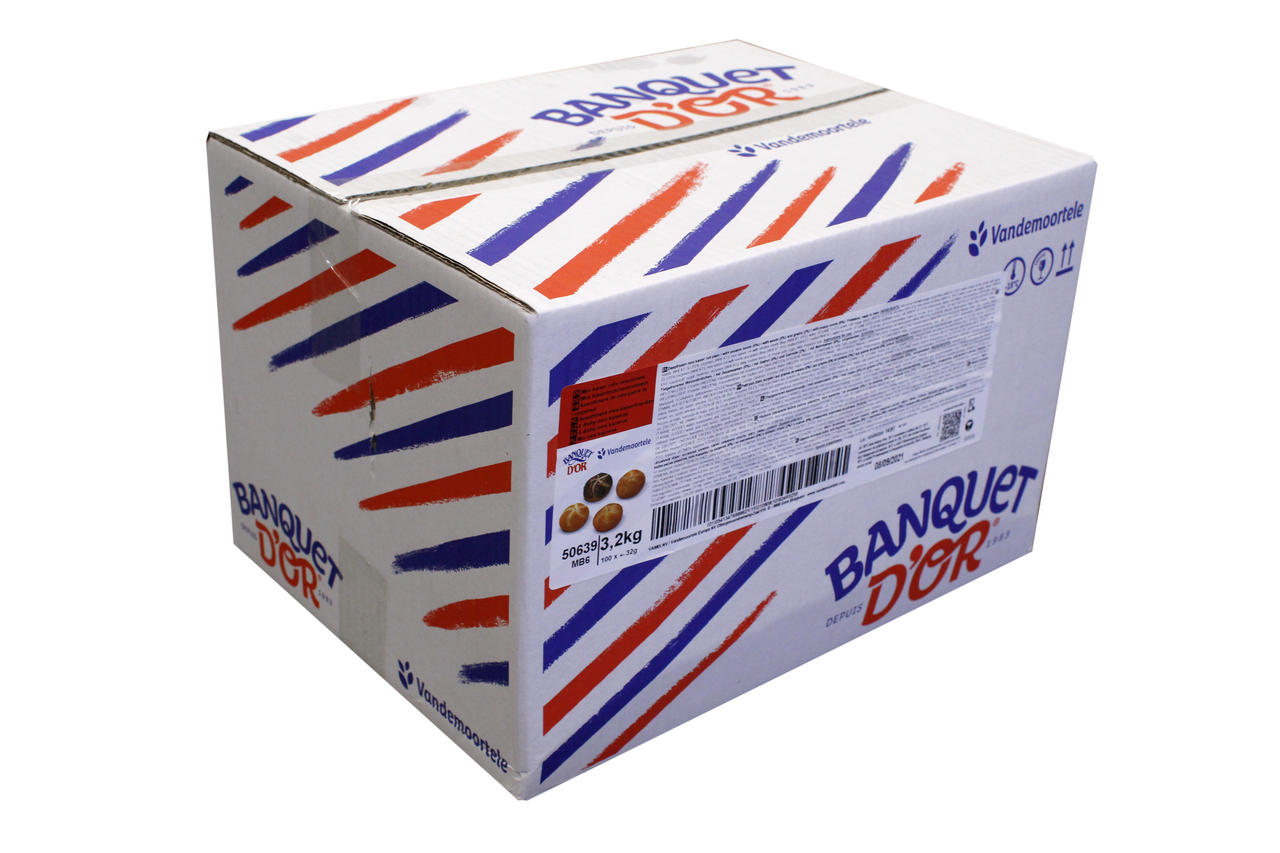 Vandemoortele Kaiserky mix 4 druhy mraz. 100 x 32 g