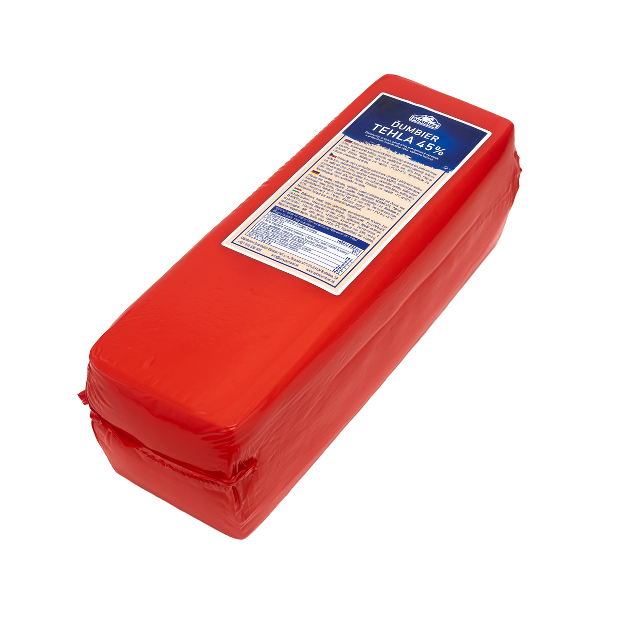 Ďumbier Tehla rastl. tuk 45 % chlad. váž. cca 3,1 kg