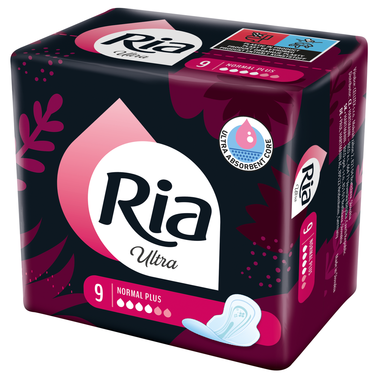 RIA Ultra Normal Plus dámske vložky 9 ks