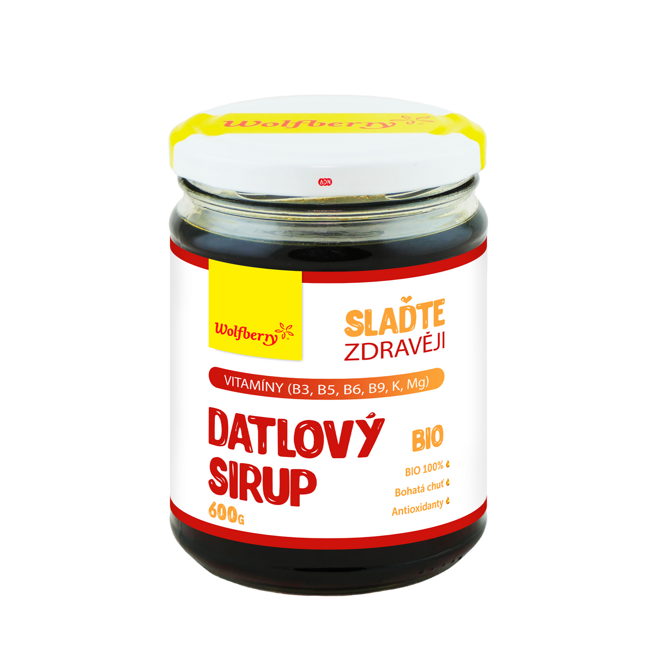 WOLFBERRY Datľový sirup BIO 600 g
