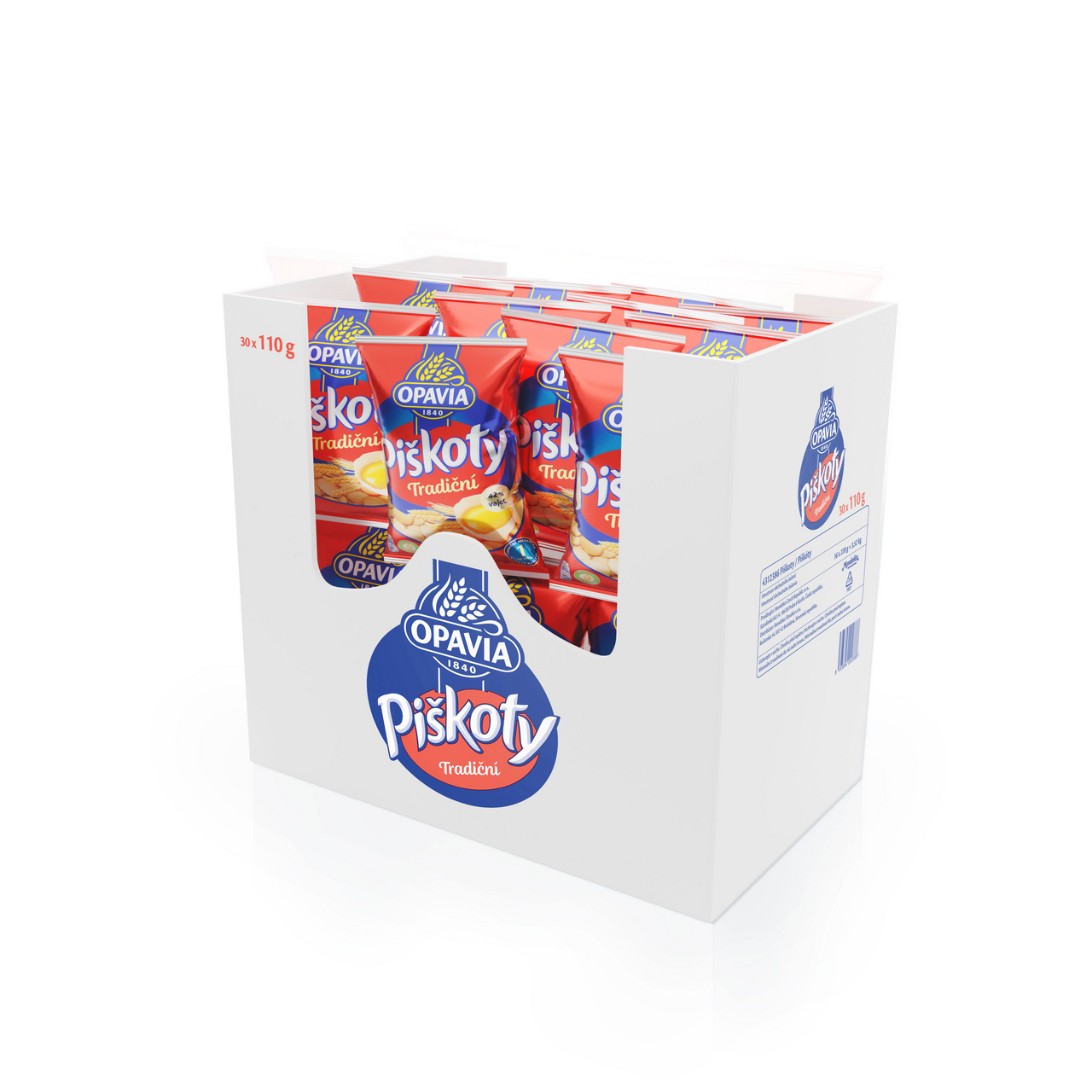 OPAVIA Piškoty 30 x 110 g