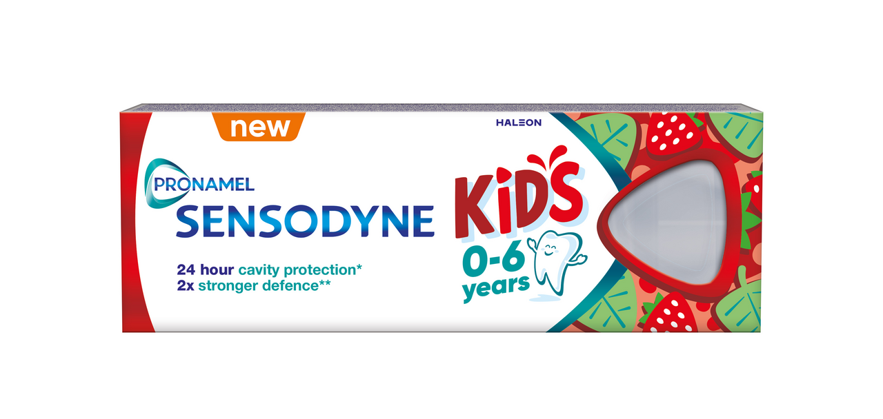 SENSODYNE Kids 0-6 zubná pasta jahoda 75 ml