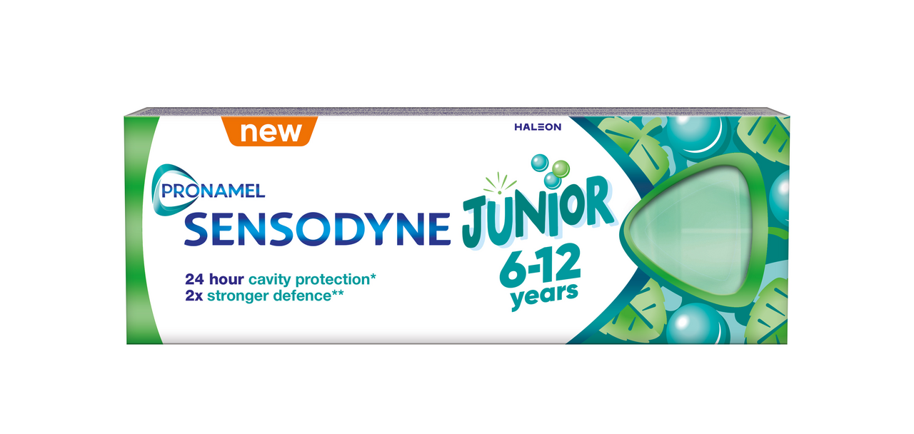 SENSODYNE Junior 6+ zubná pasta mäta 75 ml