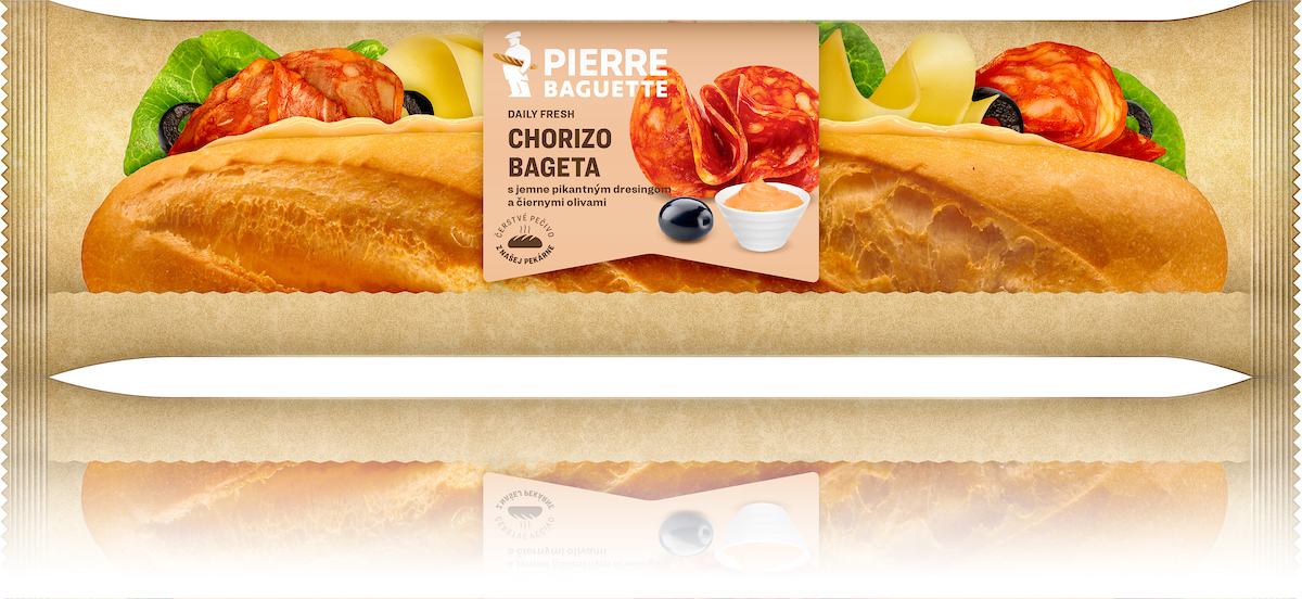 PIERRE BAGUETTE Bageta Chorizo chlad. 200 g