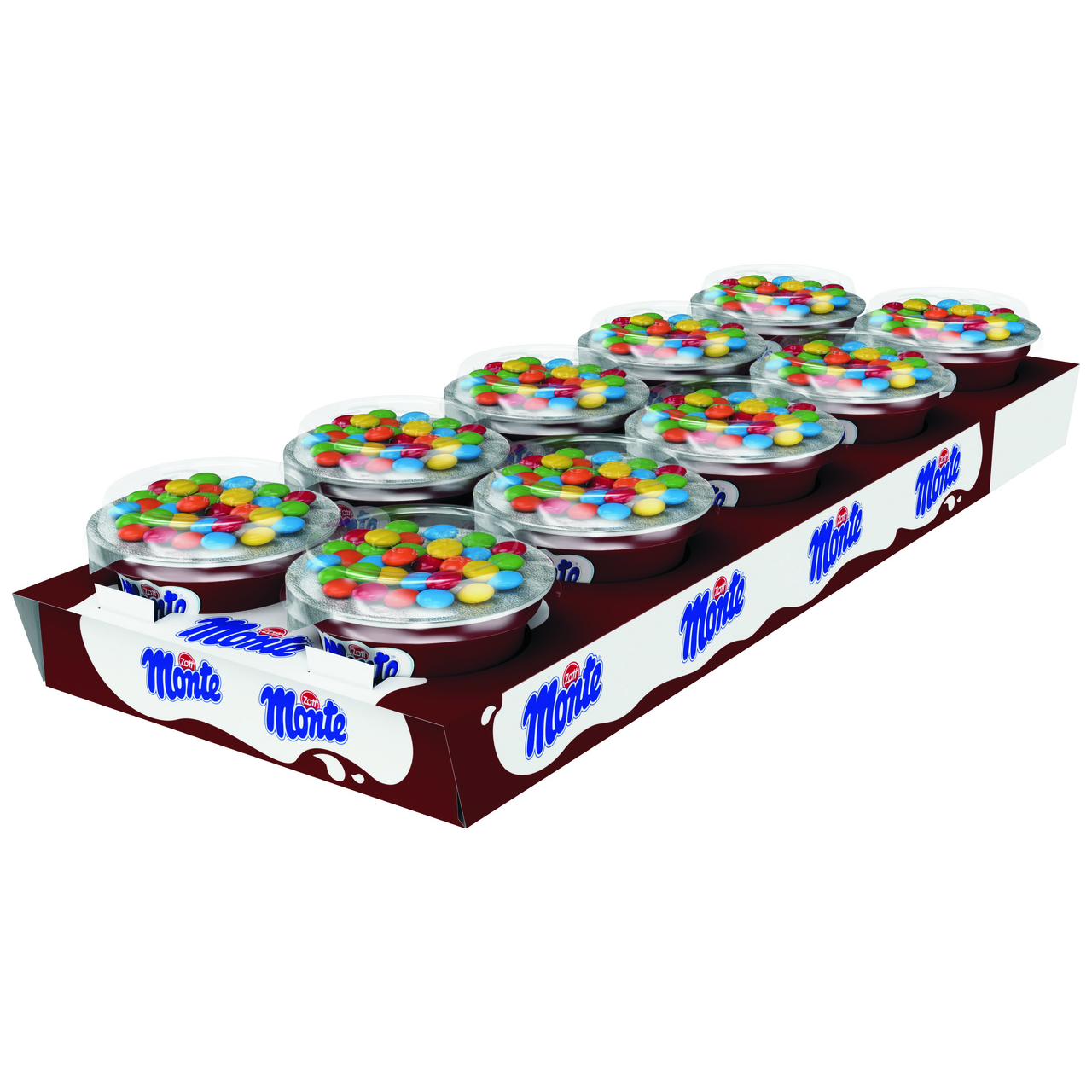 Zott Monte dezert s lentilkami chlad. 10 x 70 g