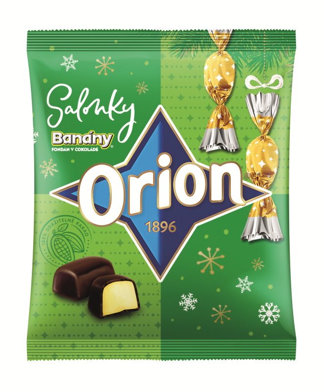 Orion Salónky Banány 340 g