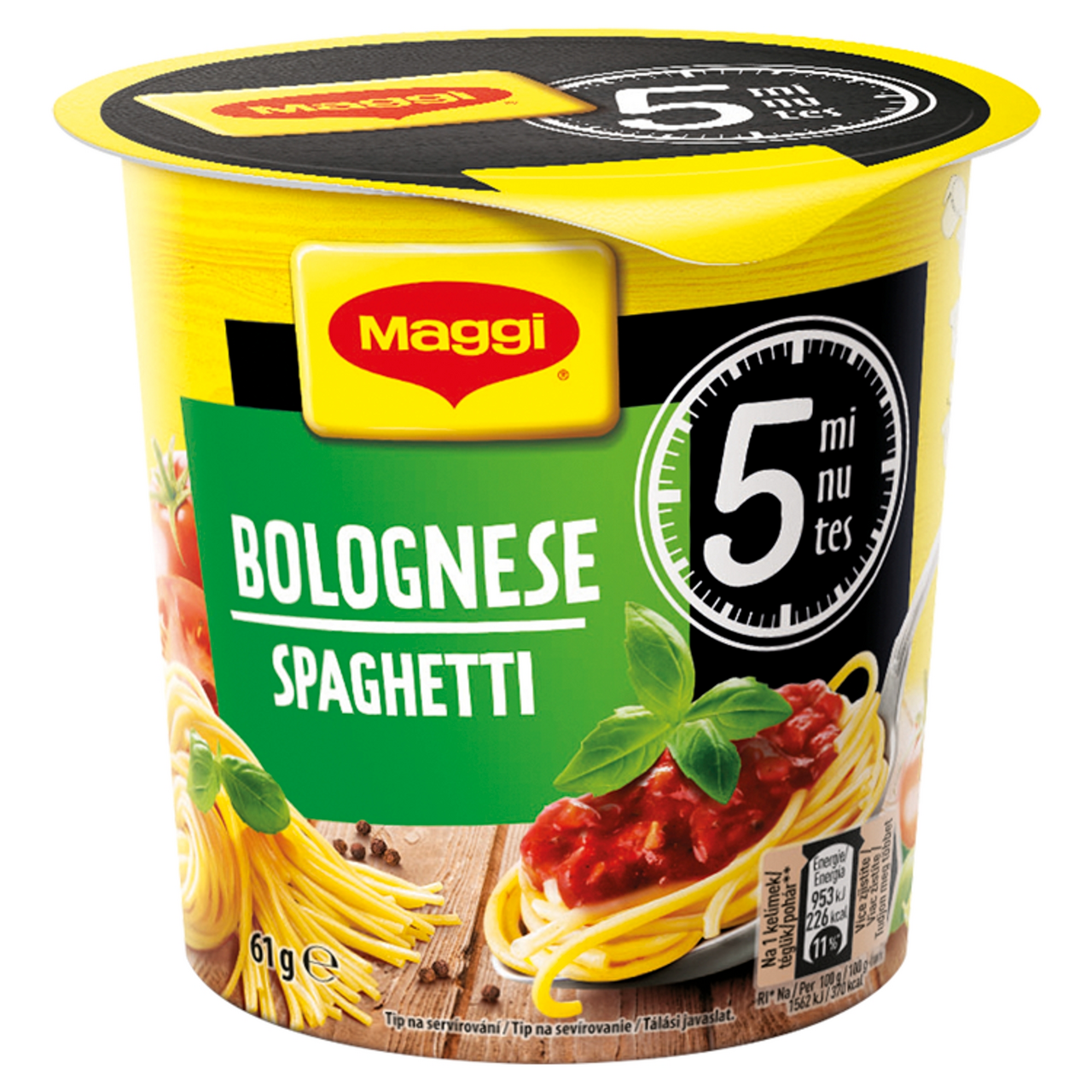Maggi 5 minutes Bolognese Spaghetti cestoviny 61 g