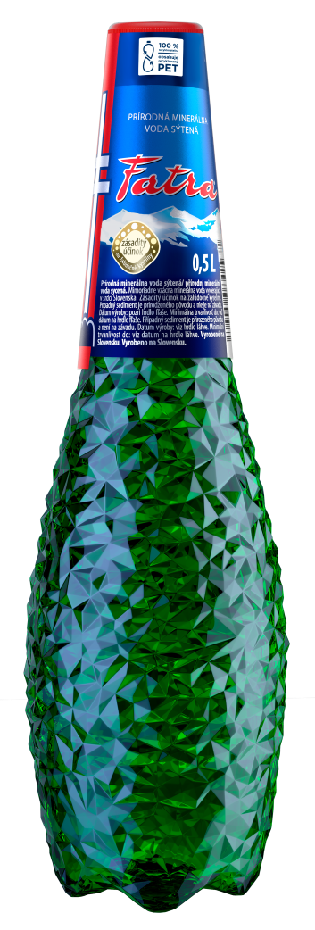 Fatra Prírodná minerálna voda sýtená 12 x 500 ml vratná PET fľaša