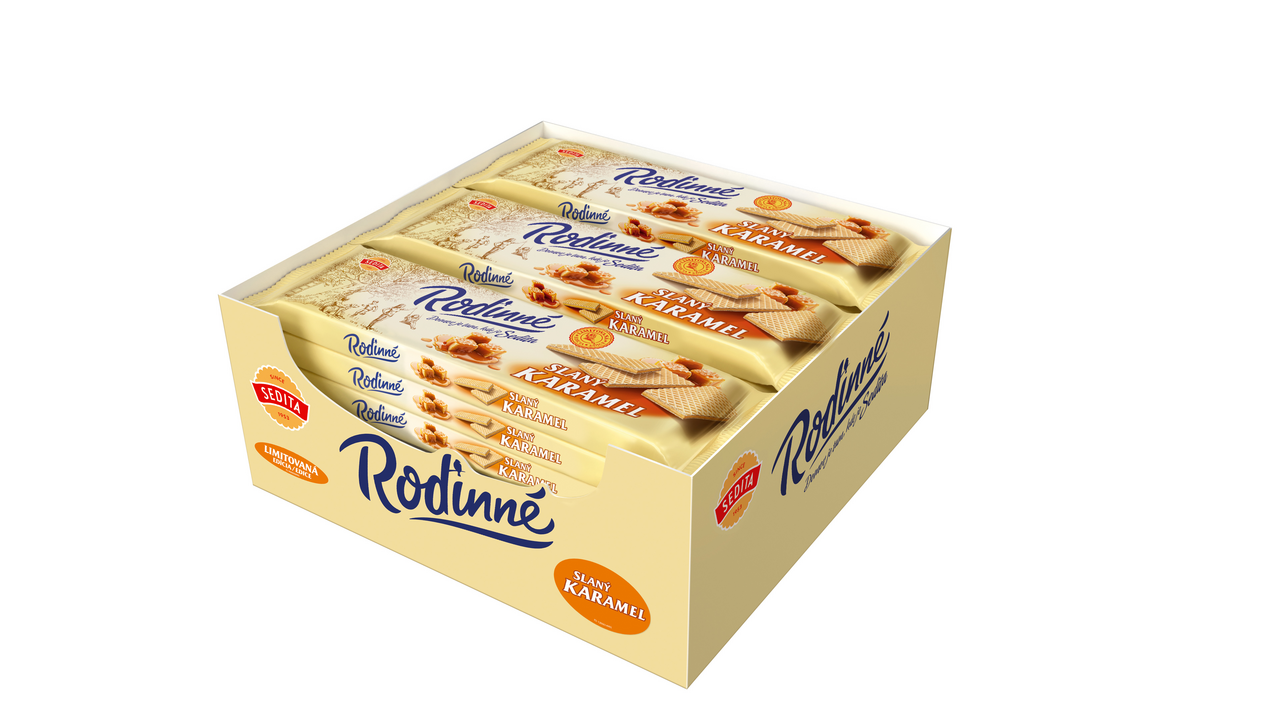 SEDITA Rodinné slaný karamel 18 x 130 g