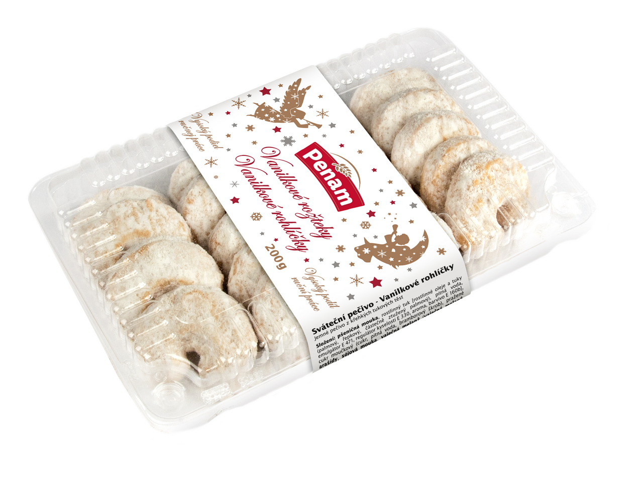 Penam Vanilkové rohlíčky 200 g