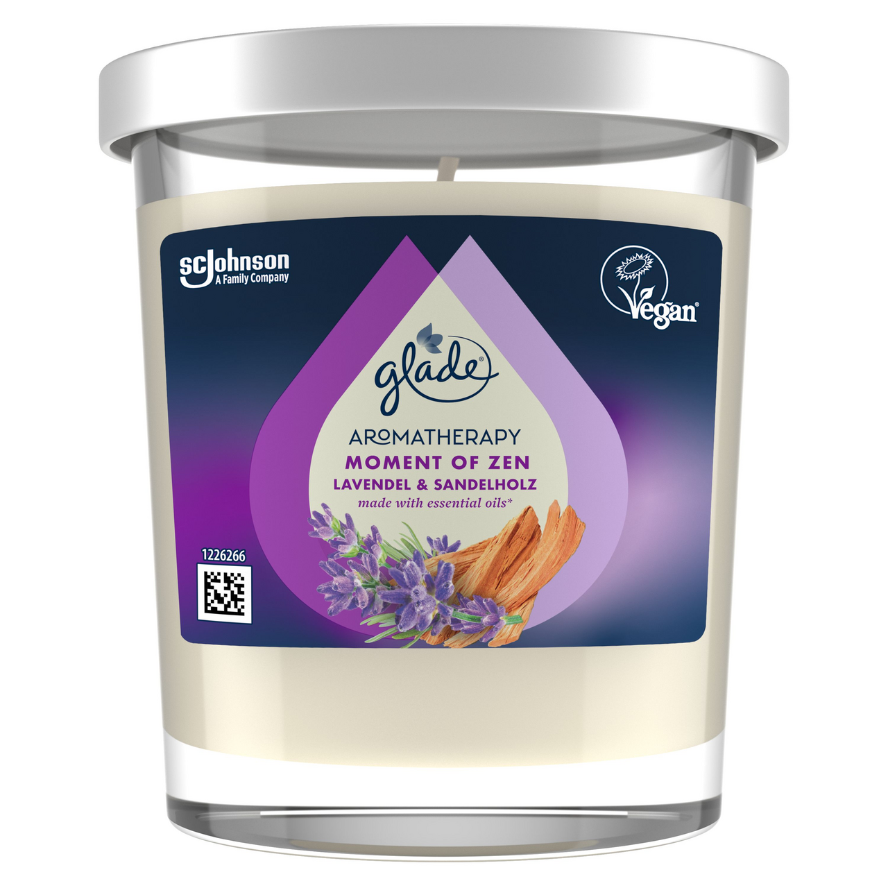 glade Aromatherapy Moment Of Zen sviečka 170 g