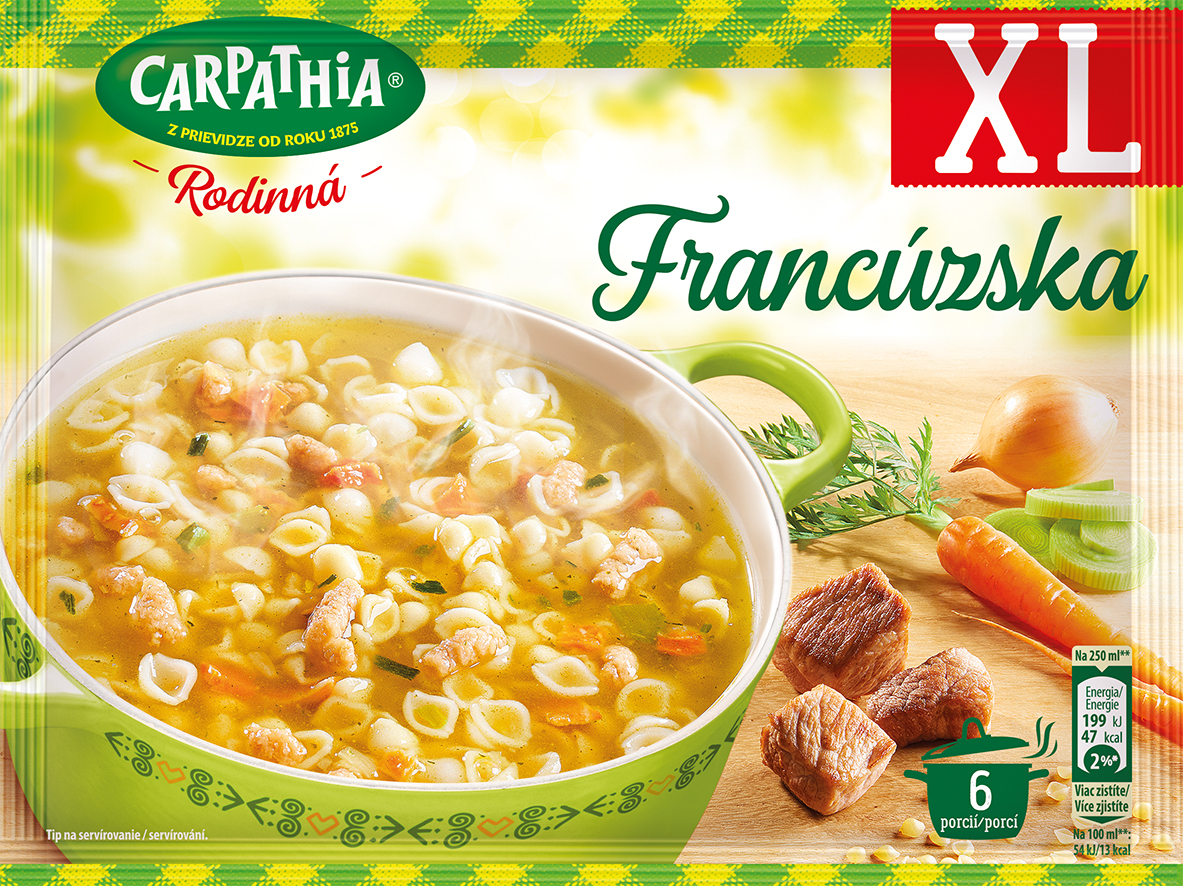 CARPATHIA Plný hrniec Francúzska polievka 86 g