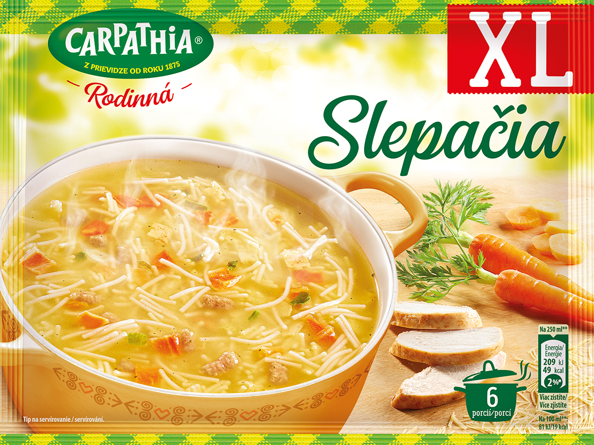 CARPATHIA Plný hrniec Slepačia polievka 90 g