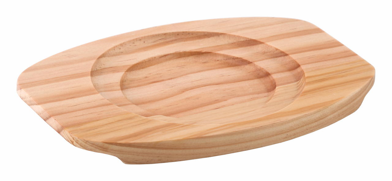 METRO PROFESSIONAL Podnos na panvicu 13/16 cm drevo 1 ks