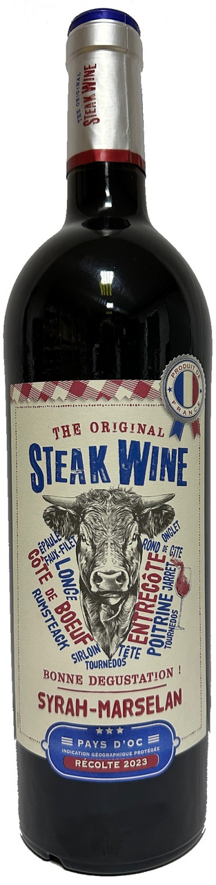 STEAK WINE Syrah - Marselan 750 ml