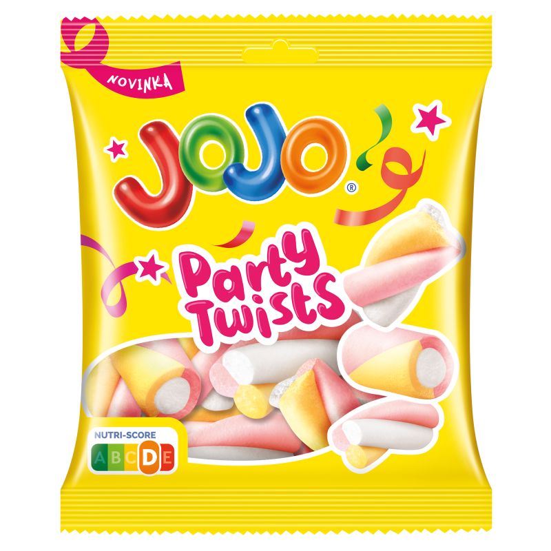 JOJO Party Twists marshmallows 80 g