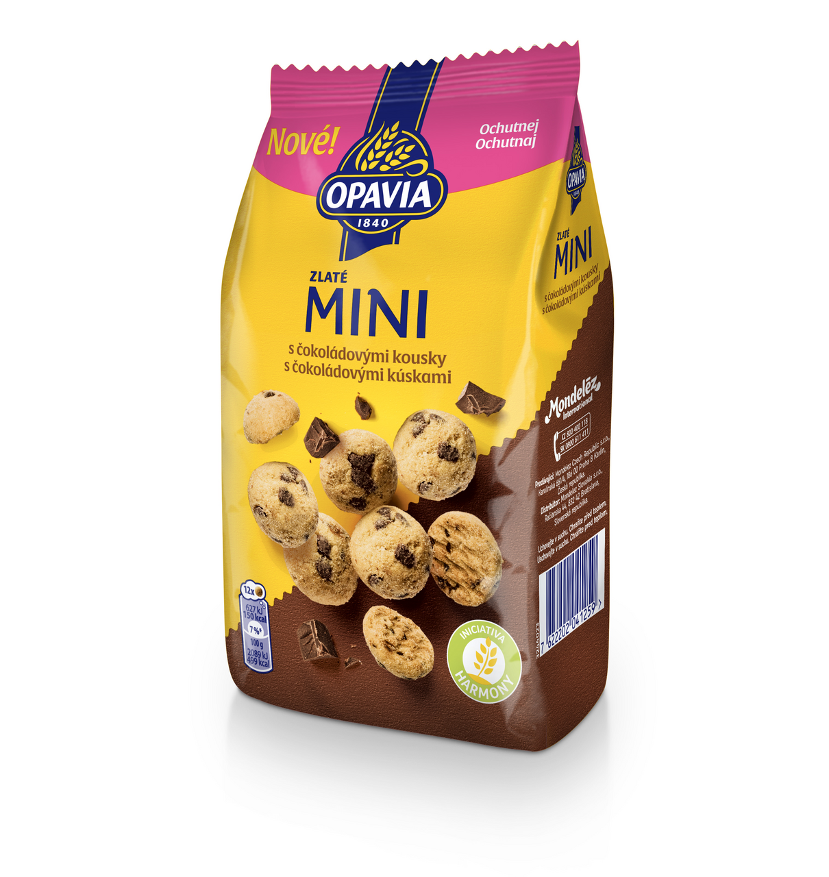 OPAVIA Mini s čokoládovými kúskami 180 g