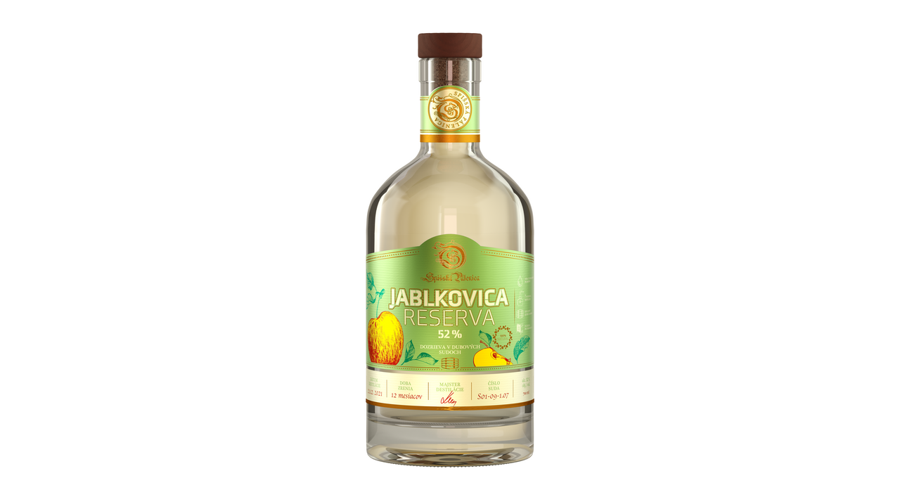 Špišská pálenica Jablkovica Reserva 52% 700 ml