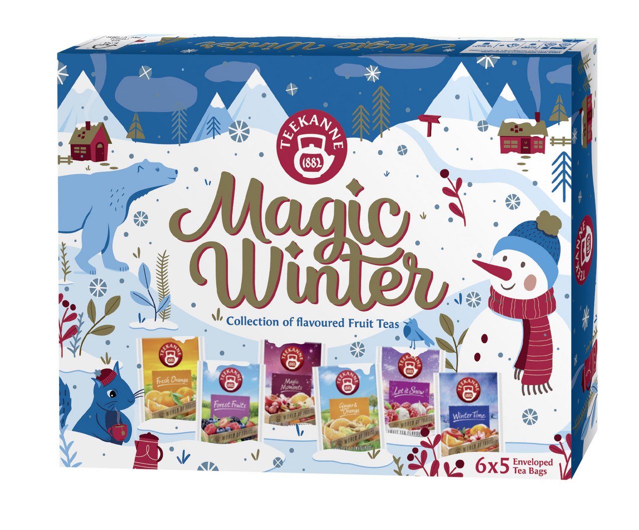 TEEKANNE Magic Winter kolekcia čajov 71,25 g