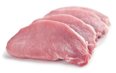 KOSTELECKÉ UZENINY Bravčové karé bez kosti plátky ochr.atmosféra chlad. 150 g / 10 ks