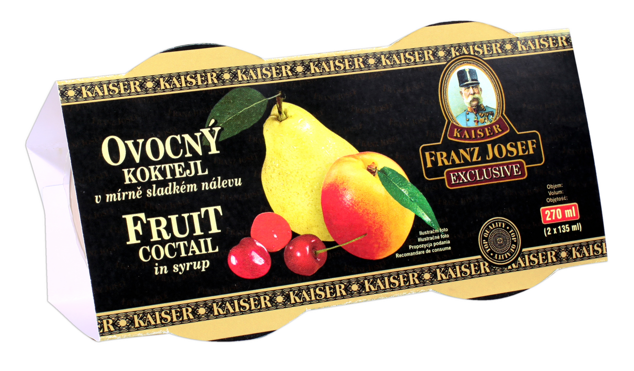 FRANZ JOSEF KAISER Ovocný koktejl 2 x 135 ml