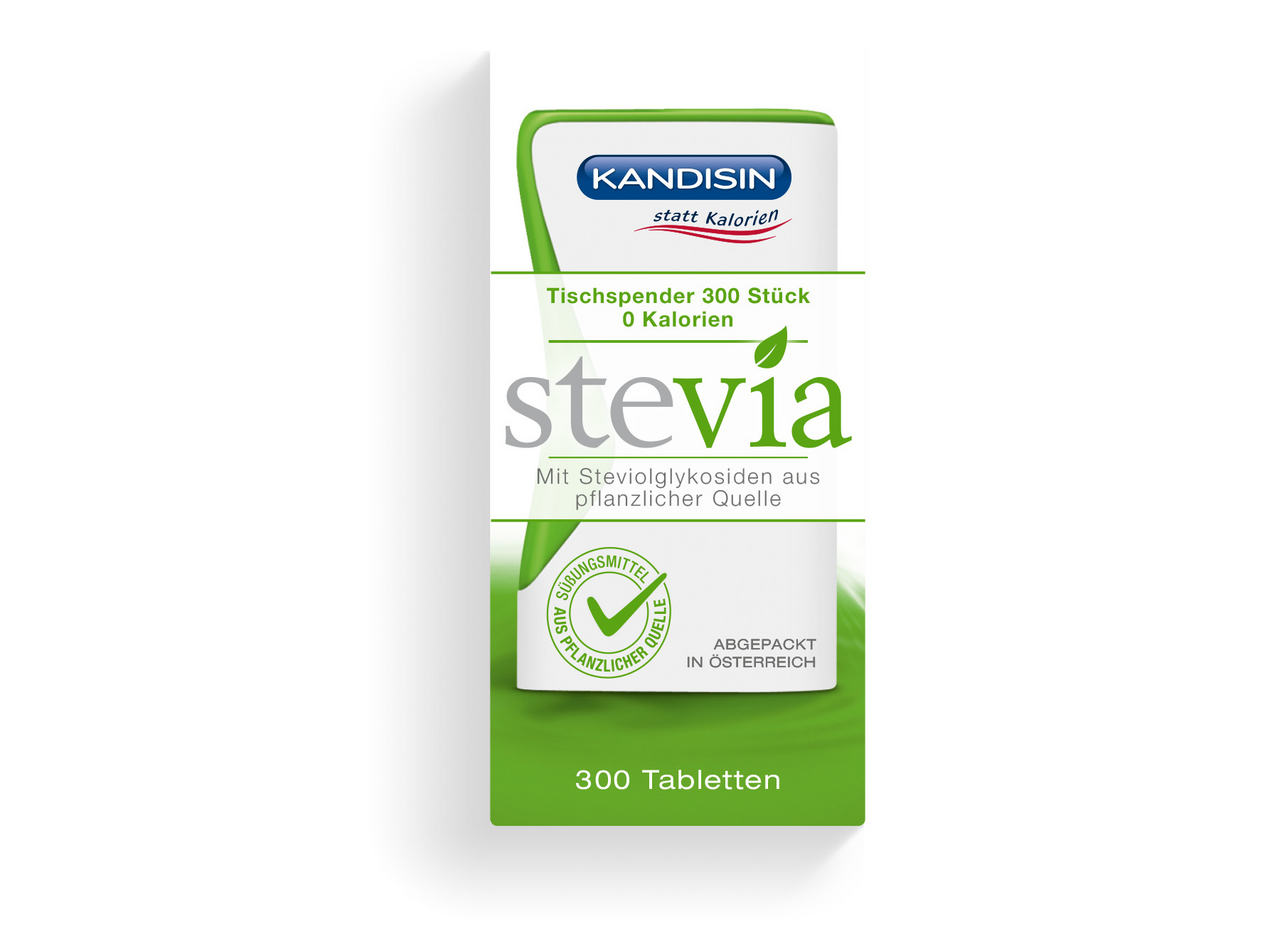 KANDISIN Stevia 300 tabliet 21 g