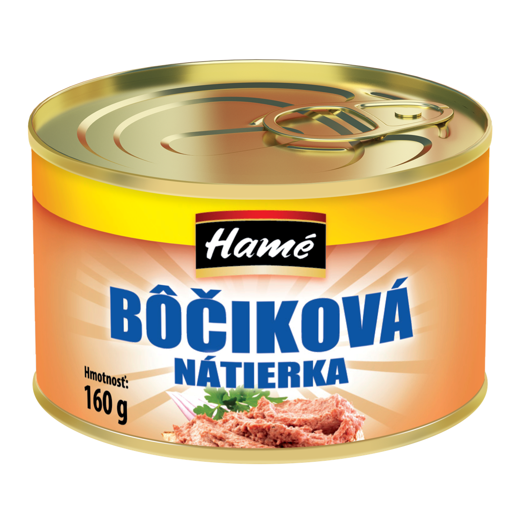 Hamé Bôčiková nátierka 10 x 160 g