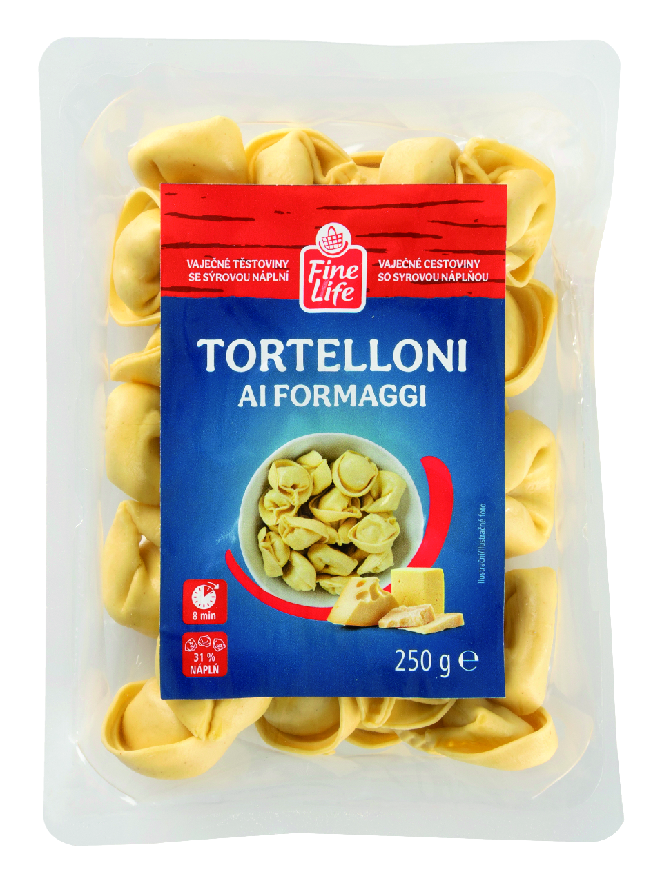 Fine Life Tortelloni so syrom chlad. 2 x 250 g