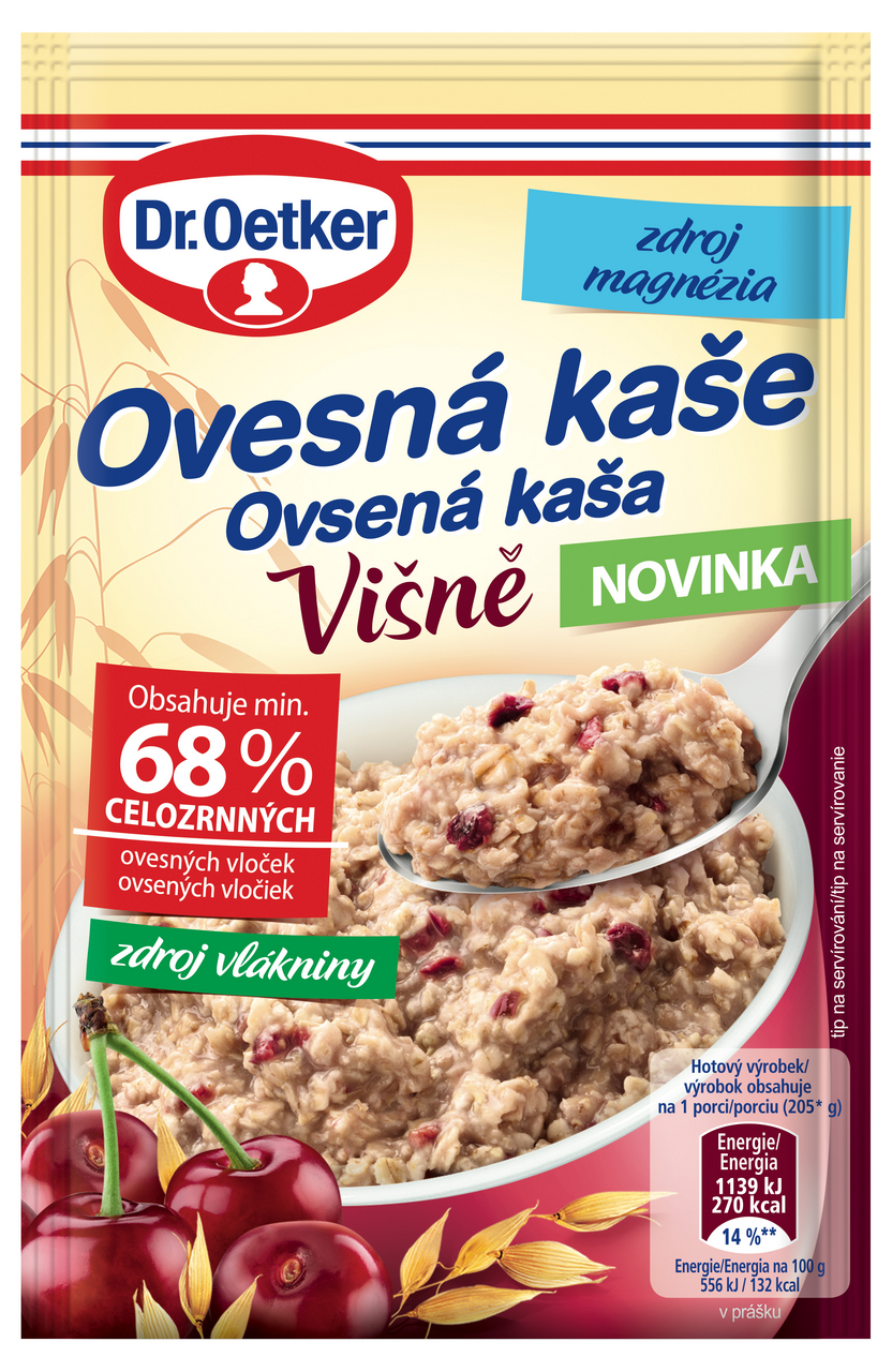 Dr.Oetker Ovsená kaša višne 55 g