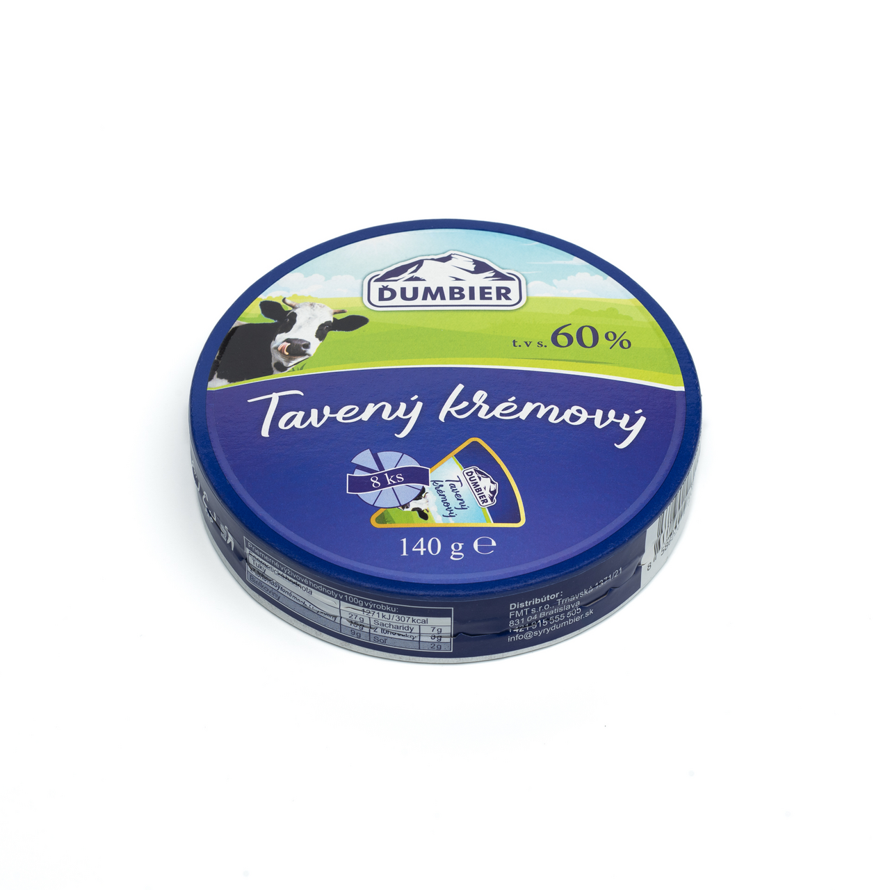 ĎUMBIER Tavený krémový trojuholníky 140 g