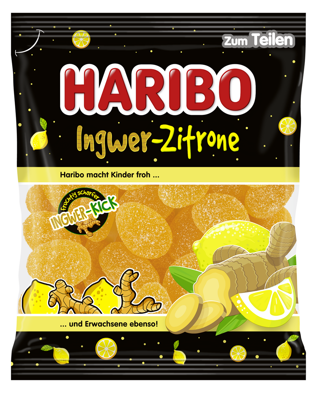 HARIBO Ingwer Zitrone 175 g