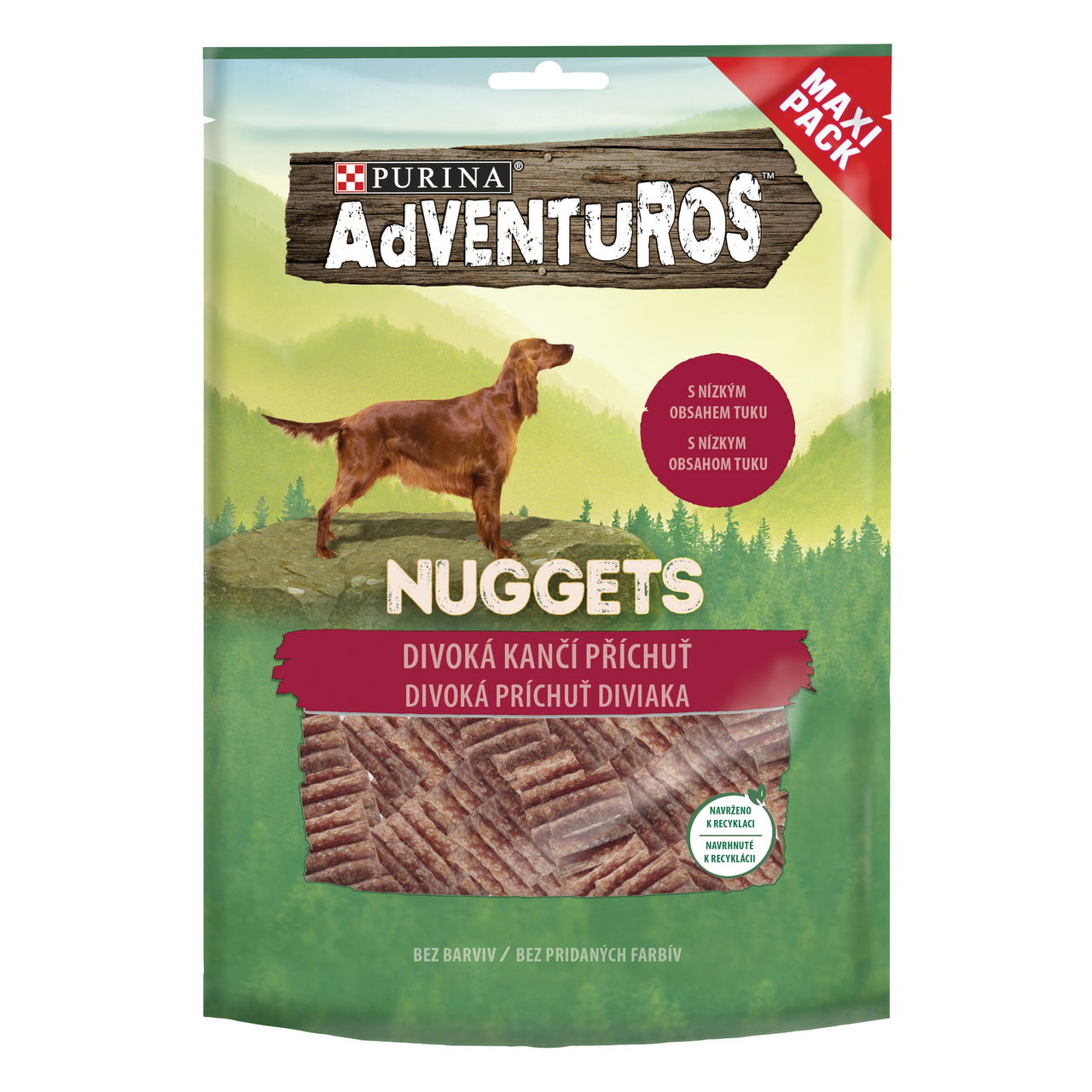 PURINA Adventuros Nuggets príchuť diviak 300 g