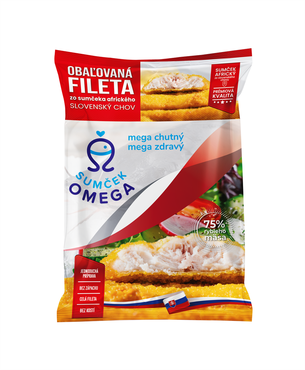 Obaľované filety zo sumčeka mraz. 600 g