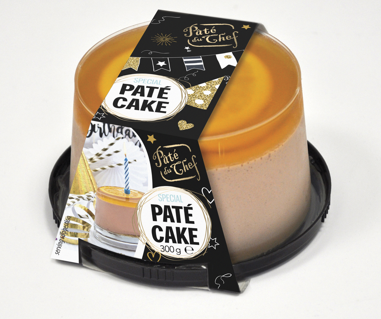 Pâté du Chef Kačacia pečeň s pomarančom Minidort chlad. 300 g