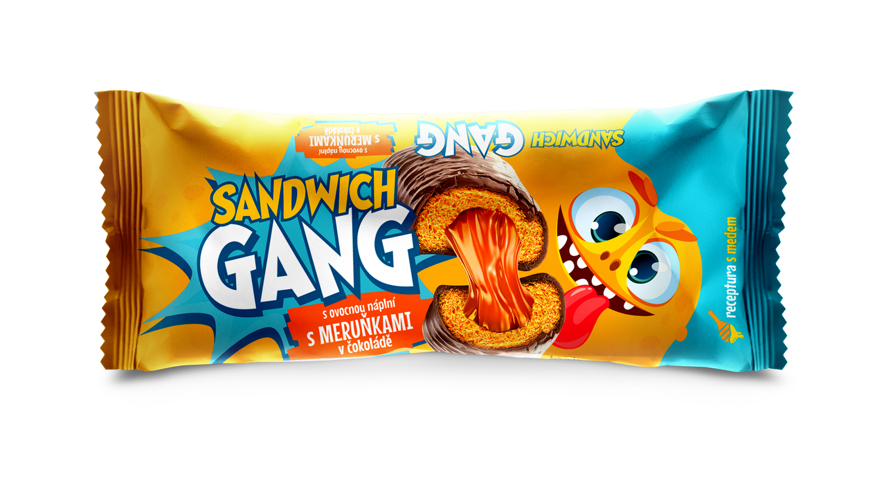 Sandwich Gang marhuľa 25 x 40 g